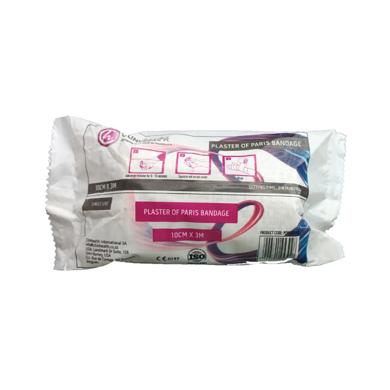 Clinihealth Plaster Of Paris Bandage 10cm x 3m