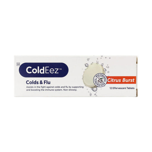 Coldeez 12 Effervescent Tablets