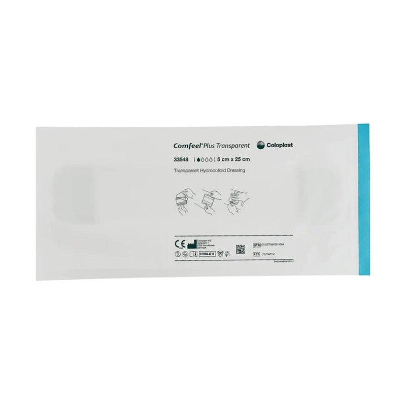 Coloplast Comfeel Plus Transparent 5 x 25cm 5 Pack