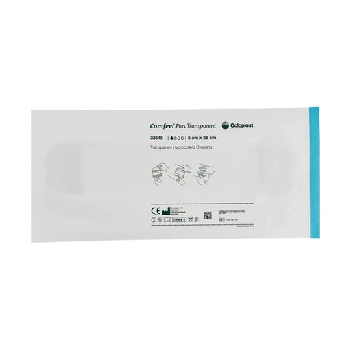 Coloplast Comfeel Plus Transparent 5 x 25cm 5 Pack product image