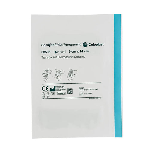 Coloplast Comfeel Plus Transparent 9 x 14cm 10 Pack product image