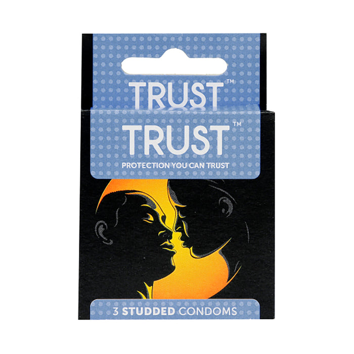 Condom Trust Studded 3 Pack