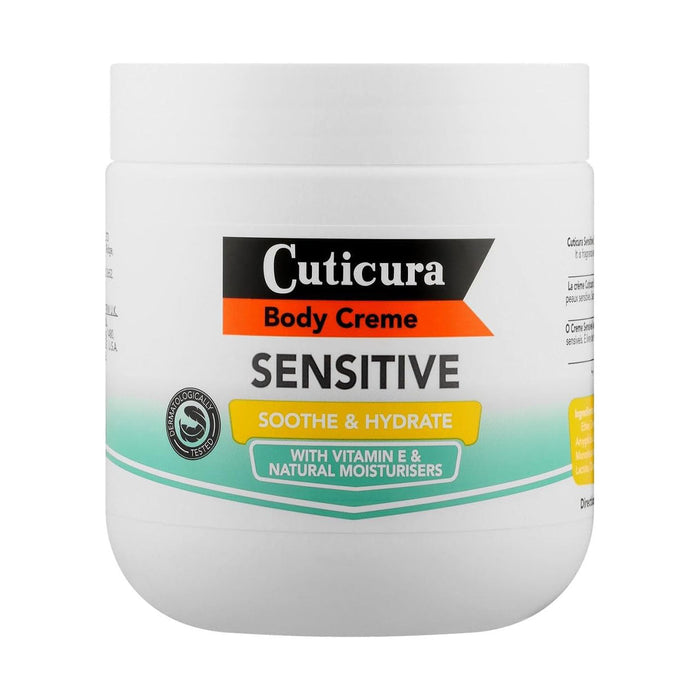 Cuticura Sensitive Cream Soothe & Hydrate 450ml
