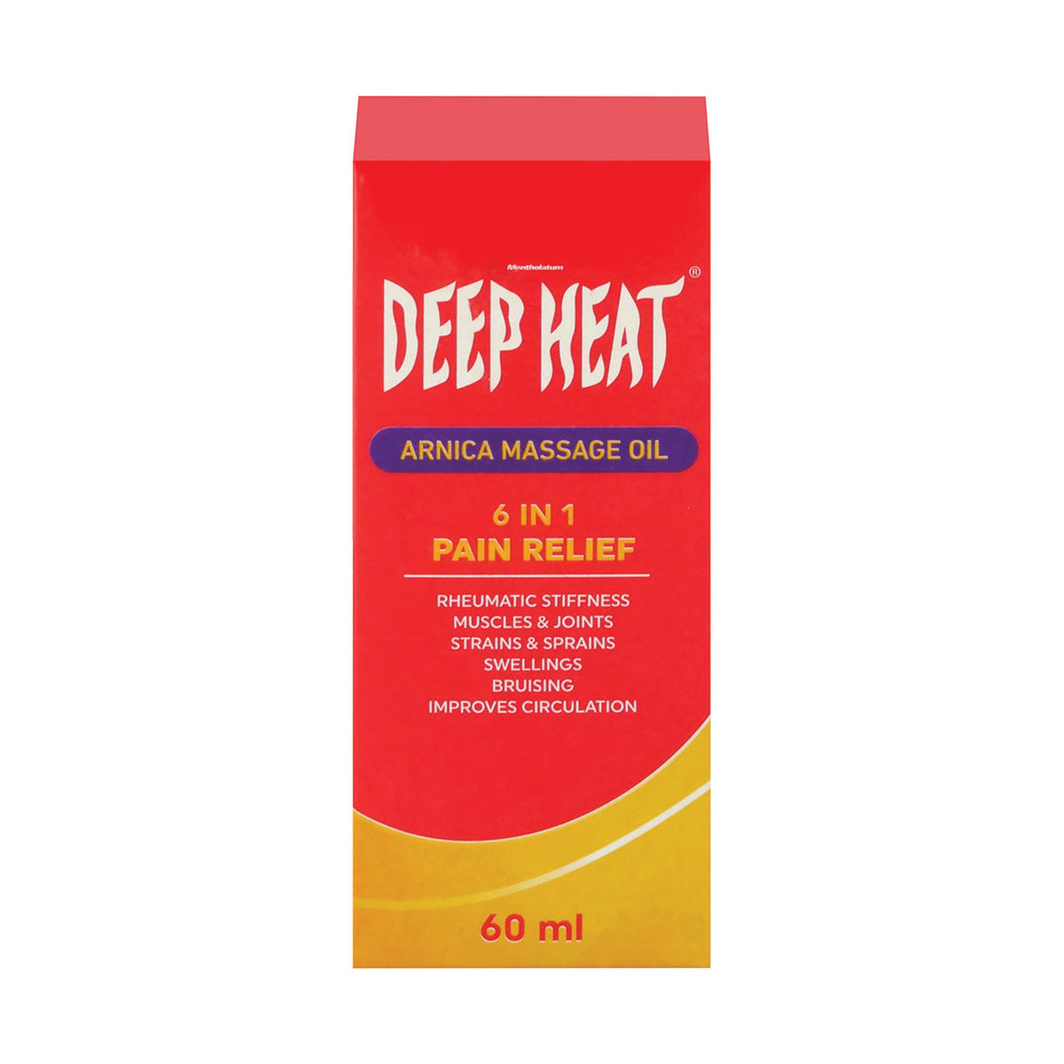 Deep Heat Arnica Massage Oil 60ml Med365