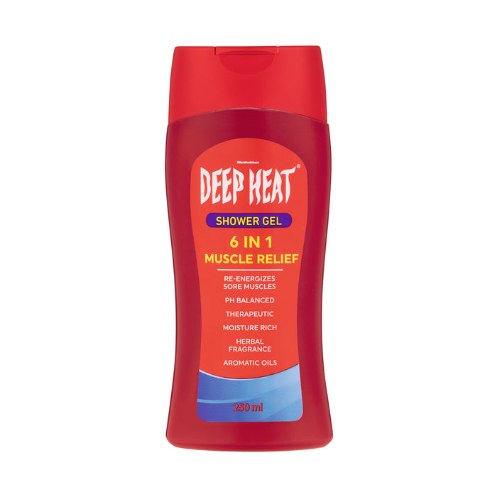 Deep Heat Shower Gel 250ml