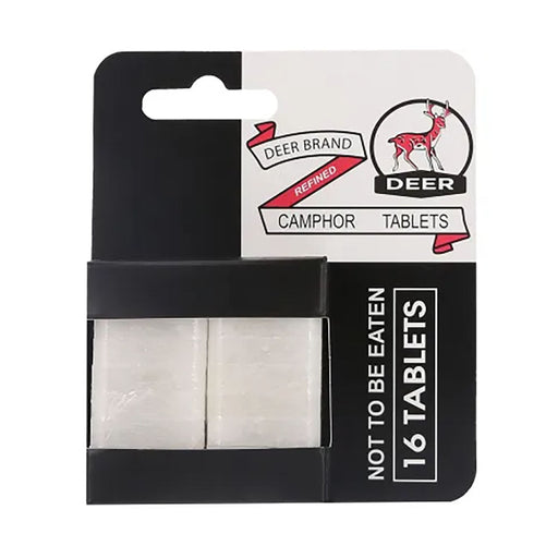 Deer Camphor Blocks 16 Tablets