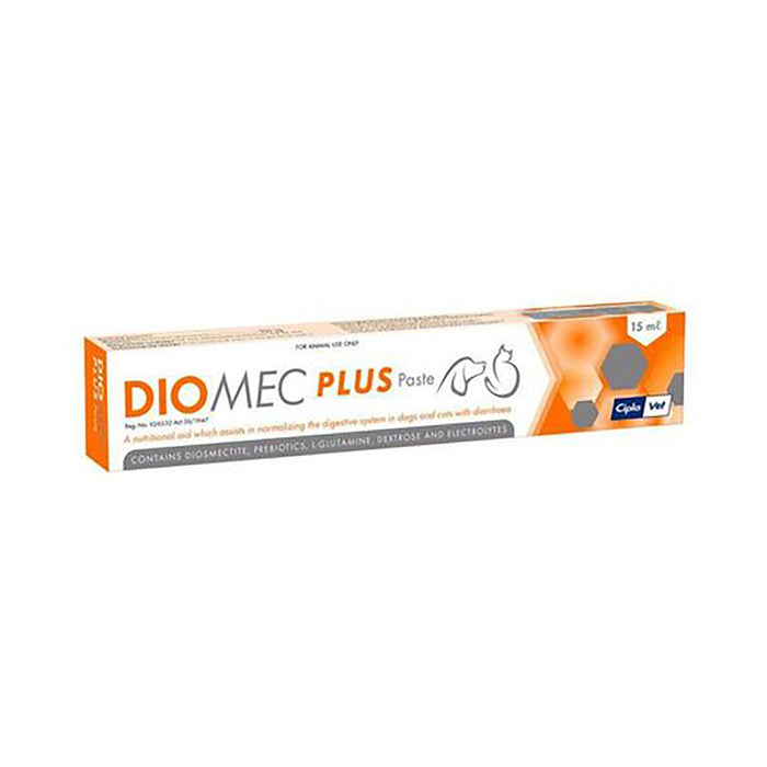 Diomec Plus Paste Cats Dogs 15ml