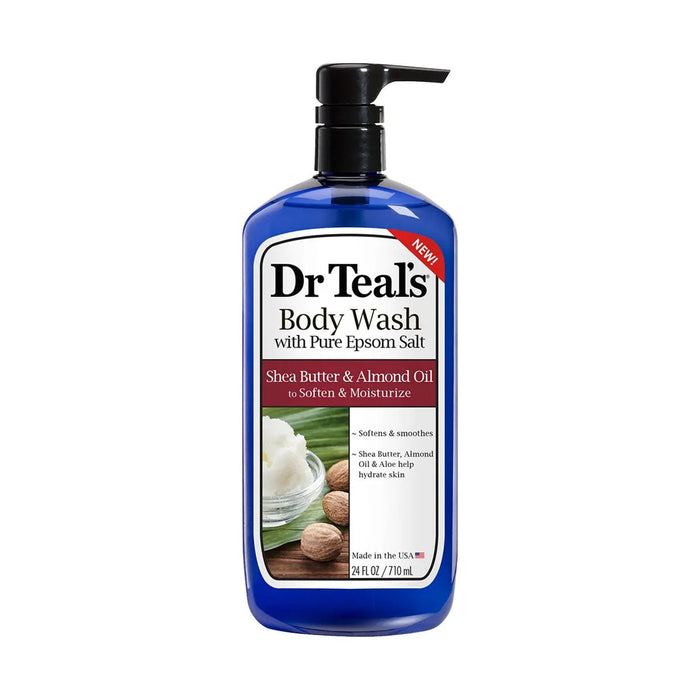 Dr Teals Body Wash Shea Butter & Almond Oil 710ml