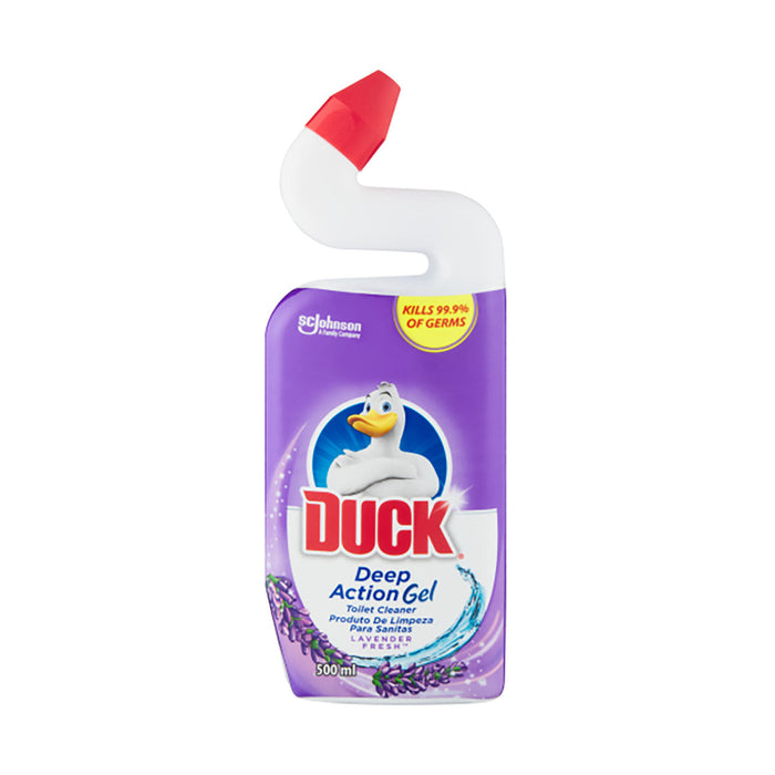 Duck 5-in-1 Toilet Cleaner Lavender 500ml