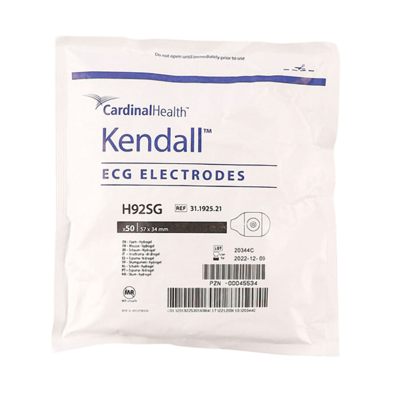 ECG Electrodes Foam 57mm x 34mm H92sg 50 Pack