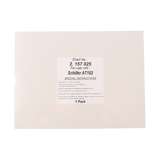 Compatible Schiller AT-102 ECG paper 2.157025 210 x 280 mm