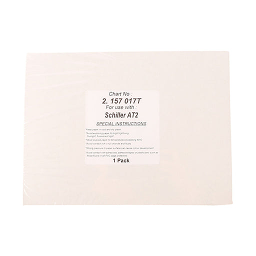 Compatible Schiller AT-2 ECG paper 2.157017 210 x 280 mm