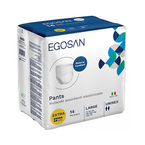 Egosan Unisex Protection Underwear 7 Drop Pull Up Extra Large 14 Pack