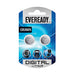 Eveready Lithium CR2025 Batteries 3V 2 Pack
