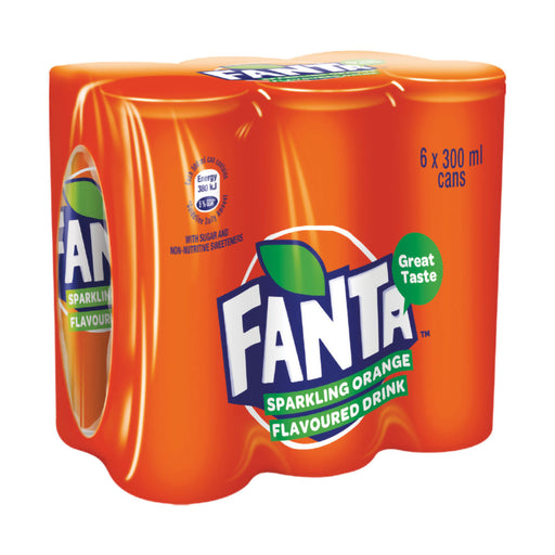 Fanta Orange 300ml x 6