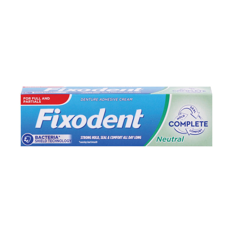 Fixodent Denture Adhesive Cream Neutral