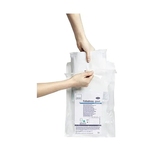 Foliodress Gown Medium Reinf Sterile Blue 1 Unit