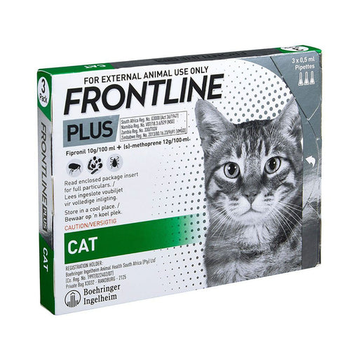 Frontline Plus Cats 3 Pack