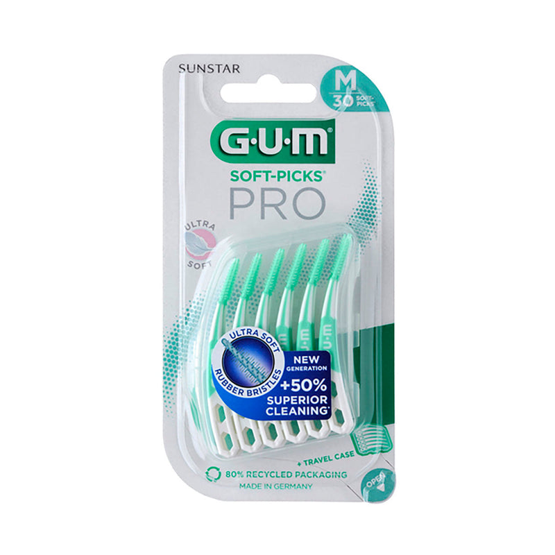 G.U.M Soft Picks Pro Medium 30 Pack
