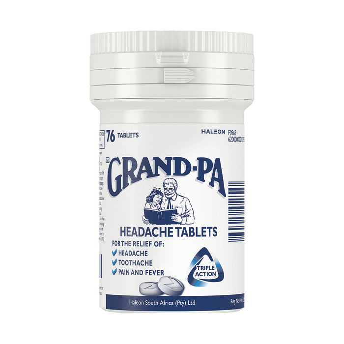 Grand-Pa Headache 76 Tablets