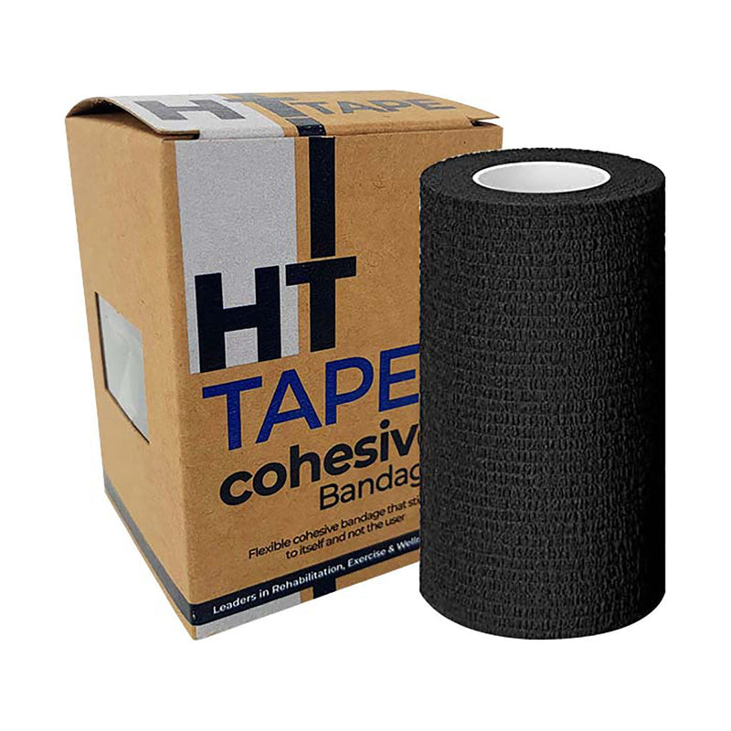 HT Cohesive Bandage Black 7.5cm x 4.5m