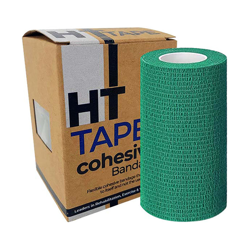 HT Cohesive Bandage Olive Green 7.5cm x 4.5m