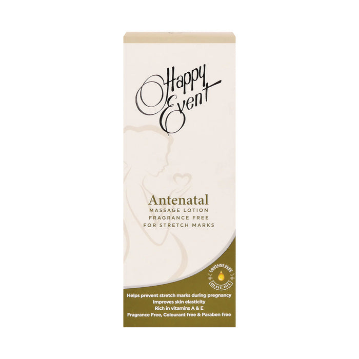 Happy Event Antenatal Massage Lotion Fragrance Free 200ml