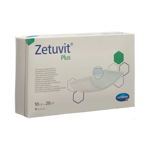 Hartman Zetuvit Plus Absorb Pad 10 x 20cm 10 Pack