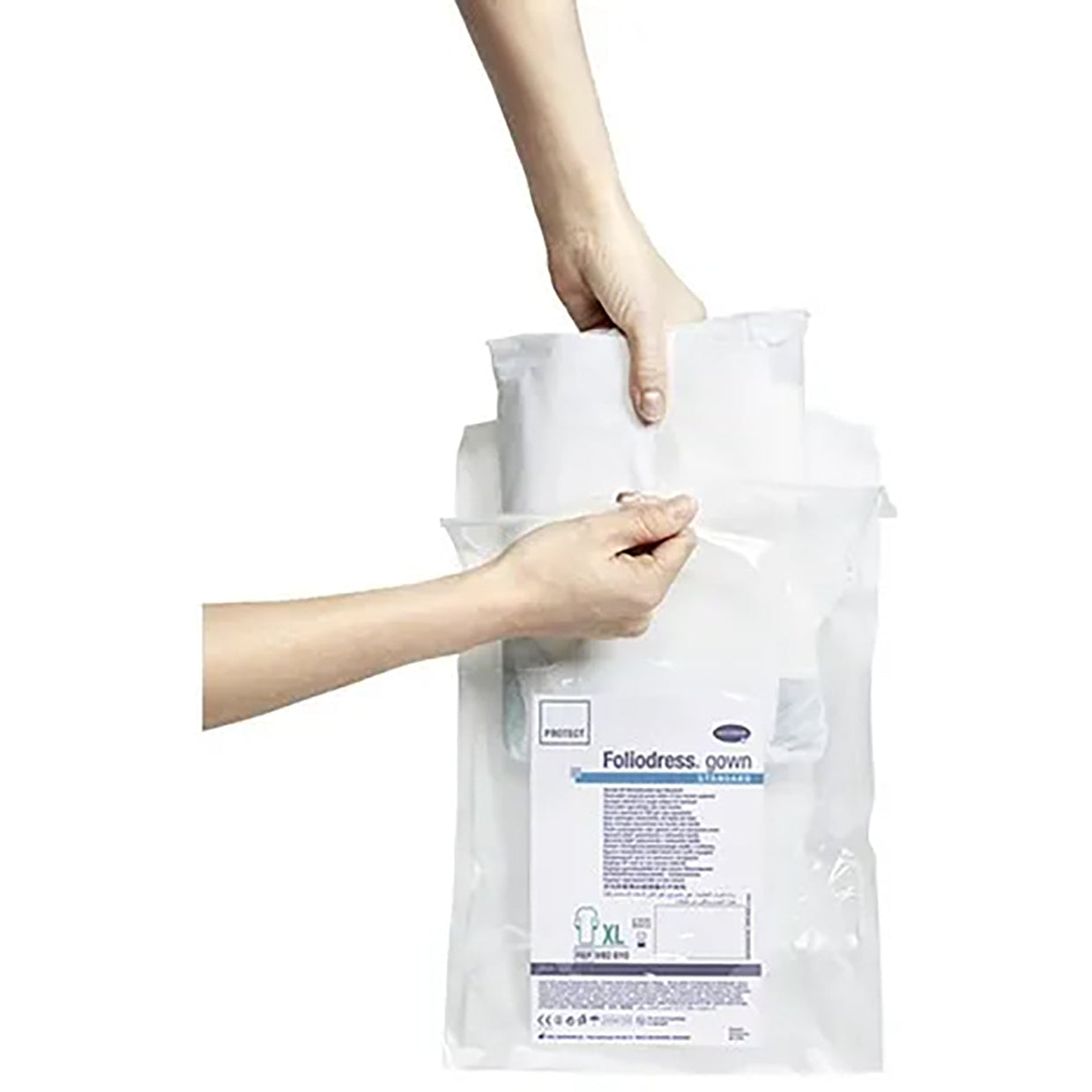 Hartmann Foliodress Gown Extra Large Std Sterile Blue 1 Unit - Med365