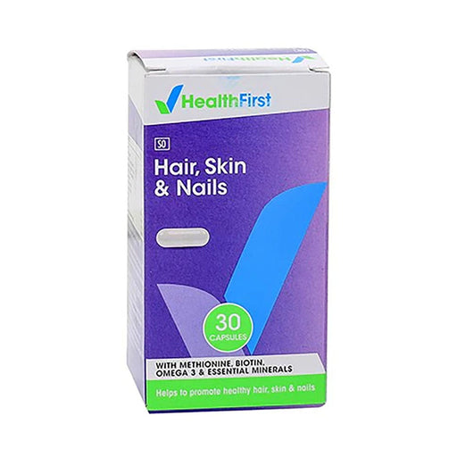 Health First Hair Skin Nails 30 Capsules