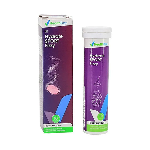 Health First Hydrate Sport Fizzy Berry 10 Effervescent Tablets