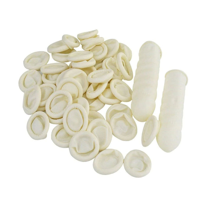 Healthease Finger Cots Latex Medium 100 Pack
