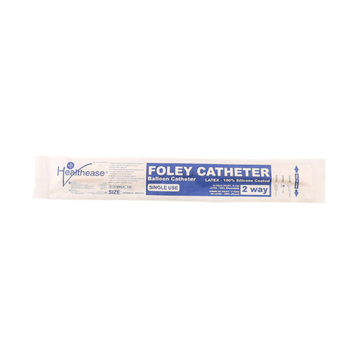 Healthease Foley Catheter Silcon Coat Fg22 2 Way 30ml