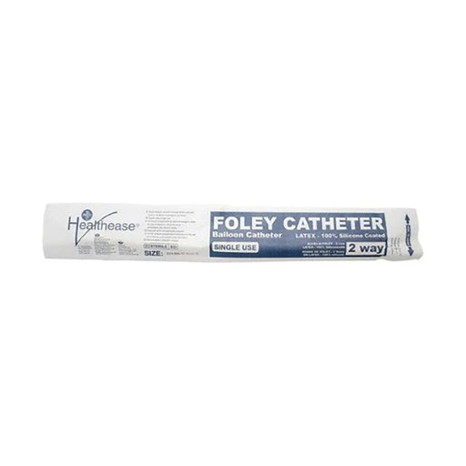 Healthease Foley Catheter Silicone Coated Fg14-5ml 2 Way 1 Unit