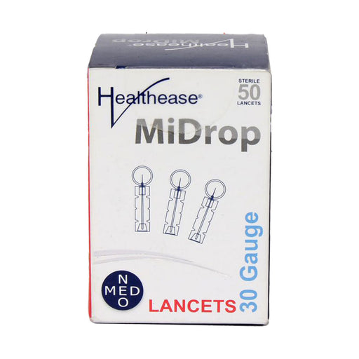 Healthease Midrop Blood Lancets 50 Pack