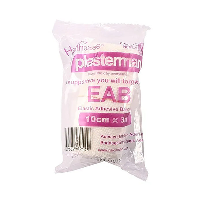 Healthease Plasterman Elastic Adhesive Bandage 10cm x 3m