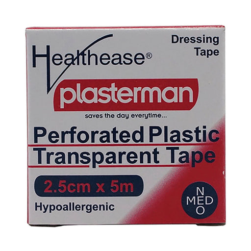 Healthease Transparent Tape 2.5cm x 5m 12 Pack