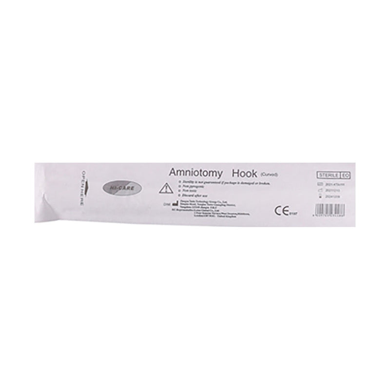 Hi-Care Amniotic Hook Curved PVC 1 Unit