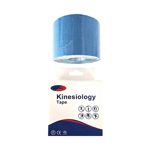 Hi-Care Cotton Kinesio Tape 5cm x 5m Blue