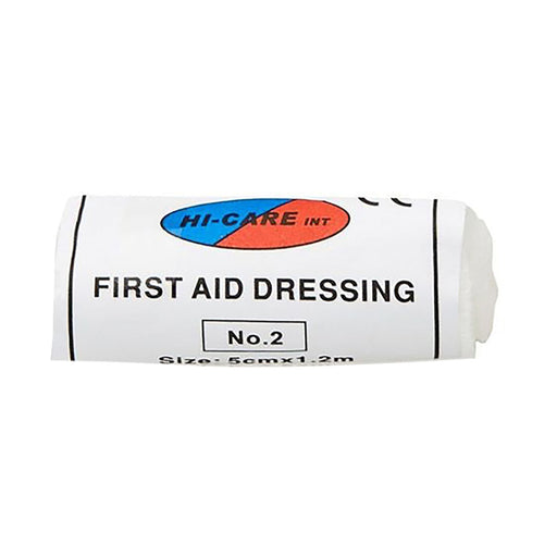 Hi-Care First Aid Dressing No.2 5cm x 1.2m