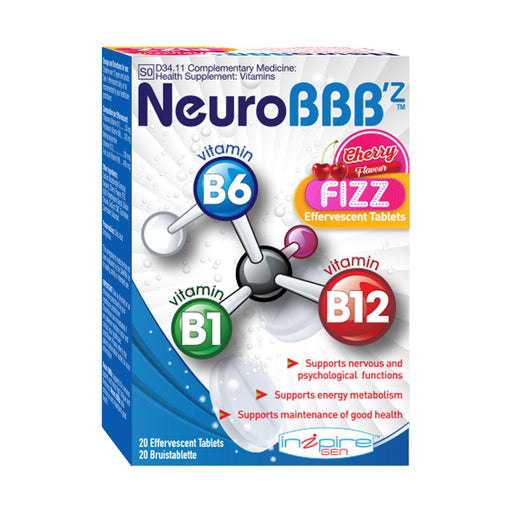 Inzpire Gen Neuro Bbbz 20 Effervescent Tablets