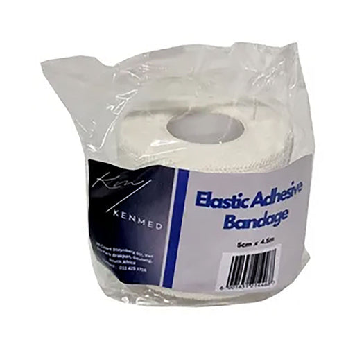 Kenmed elastic adhesive bandage 5 cm x 4.5 m roll