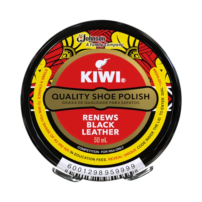 Kiwi Shoe Polish Black 50ml