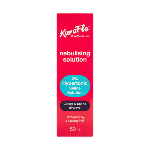 Kuraflo Nebulising Solution 3% Hypertonic 50ml