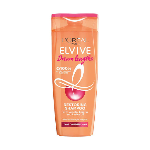 L'Oreal Elvive Dream Lengths Long Damaged Hair Shampoo 400ml