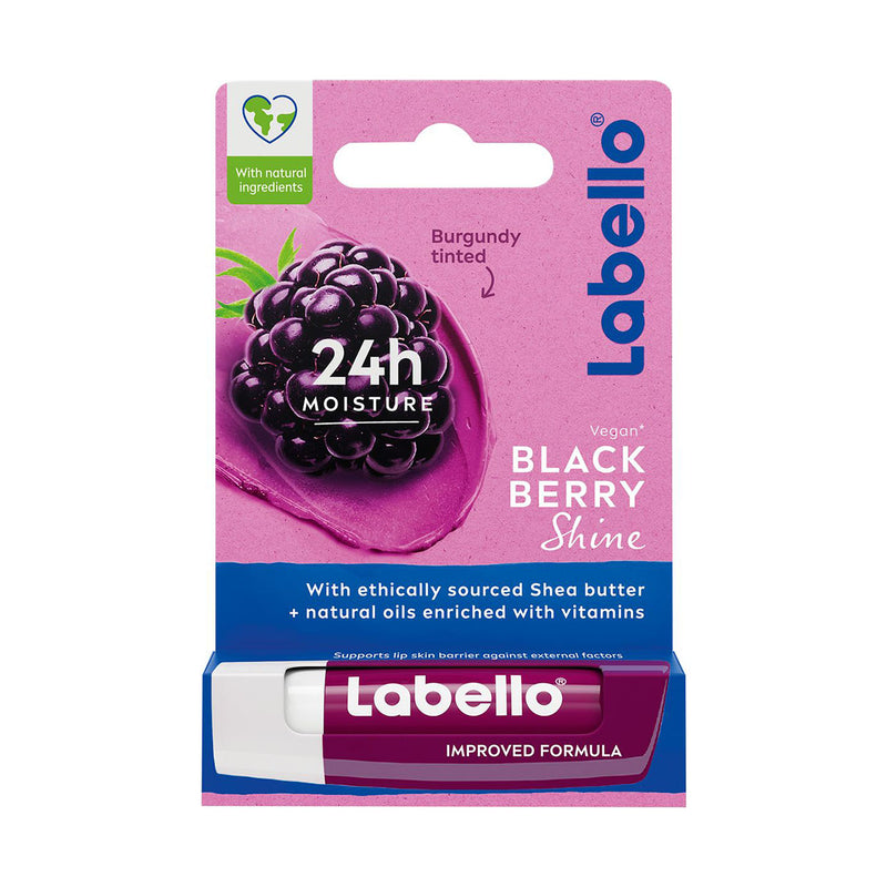 Labello Blackberry Shine Lip Balm 4.8g