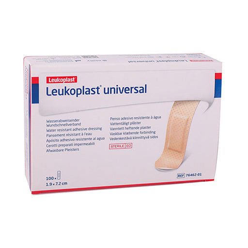 Leukoplast Universal 1.9 x 7.2cm Tan 100 Pack