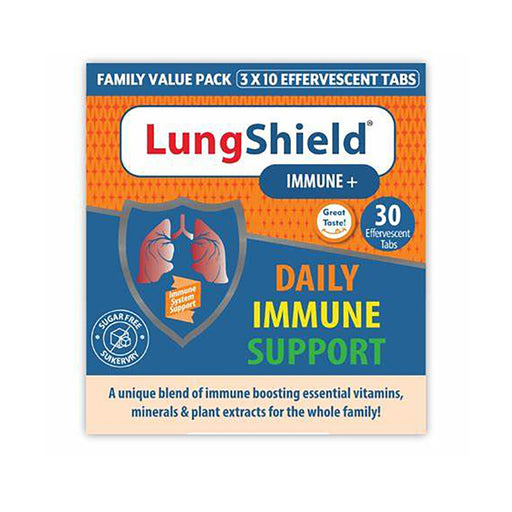 LungShield Immue Support 30 Effervescent Tables