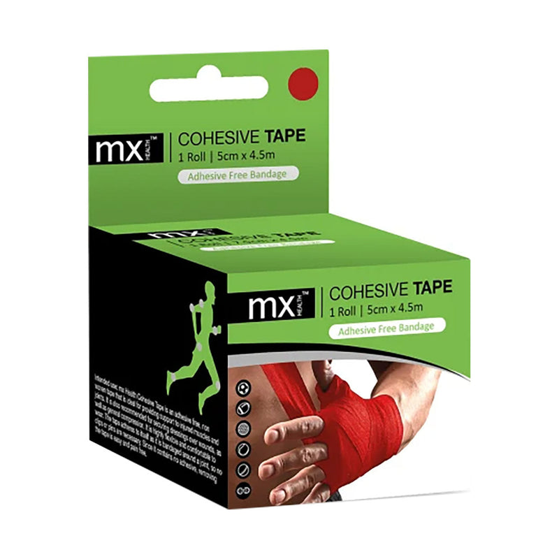 MX Cohesive Tape Red 5cm x 4.5m