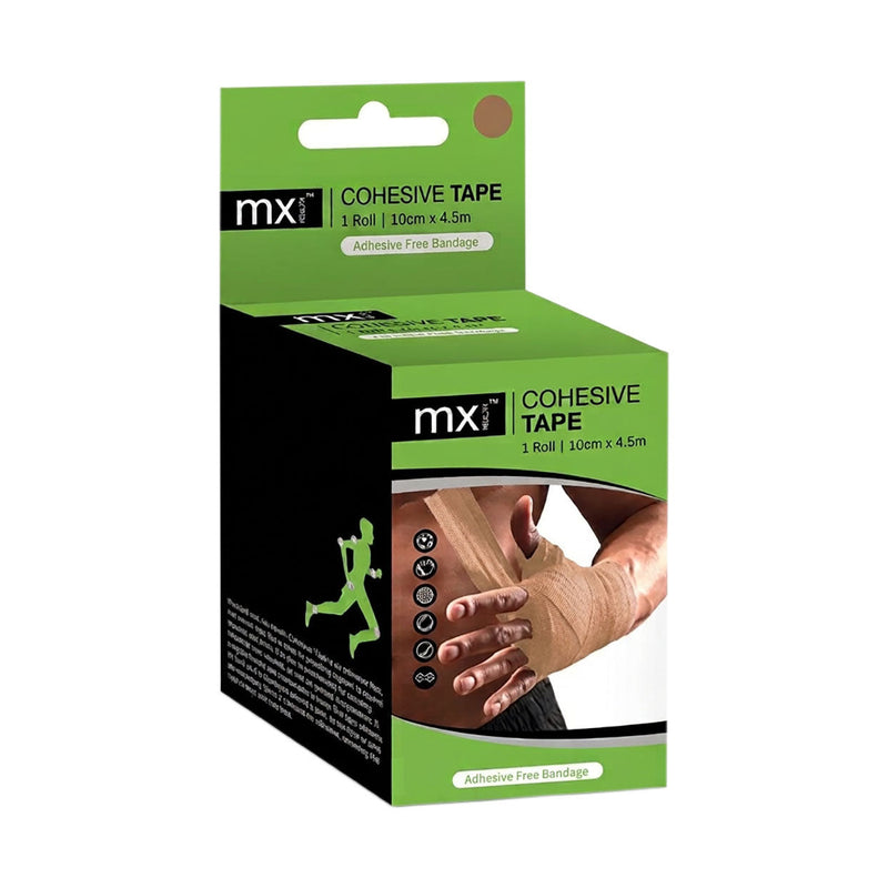 MX Health Cohesive Tape Beige 10cm x 4.5m